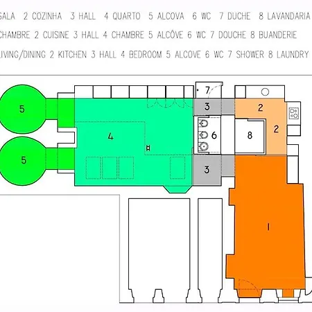 Lisboa, Santa Catarina Loft *